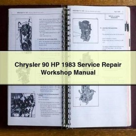 Chrysler 90 HP 1983 Service Repair Workshop Manual PDF Download