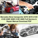 Mercedes Benz transporter 207D 307D 210D 410D 208D 308D 310D 408D Full Service & Repair Manual