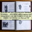 JCB 540-140 Tier 2 TELESCOPIC Handlers -LOADALL- JCB DIESELMAX Engines Service Repair Manual