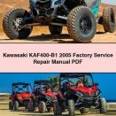 Kawasaki KAF400-B1 2005 Factory Service Repair Manual