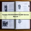 Yamaha WAVERUNNER XL800 Service Repair Manual