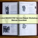 Land Rover Service Repair Workshop Manual
