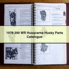 1978 390 WR Husqvarna Husky Parts Catalogue