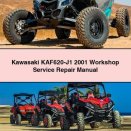 Kawasaki KAF620-J1 2001 Workshop Service Repair Manual