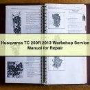 Husqvarna TC 250R 2013 Workshop Service Manual for Repair PDF Download