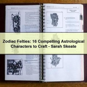 Zodiac Felties: 16 Compelling Astrological Characters to Craft-Sarah Skeate