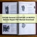 SACHS General 5 STAR 505 1A MOPED Service Repair PDF Manual Download