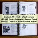 Komatsu PC300LC-5 and PC400LC-5 Excavator Service Repair and Operation & Maintenance Manual