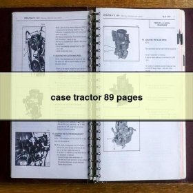 case tractor 89 pages