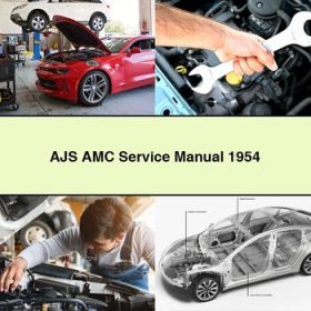 AJS AMC Service Repair Manual 1954