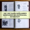 1987-1993 Yamaha WAVEJAMMER WAVERUNNER 500 650 PERSONAL WATERCRAFT