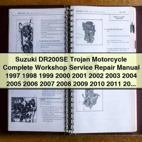 Suzuki DR200SE Trojan Motorcycle Complete Workshop Service Repair Manual (1997-2013)