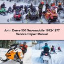 John Deere 500 Snowmobile 1972-1977 Service Repair Manual