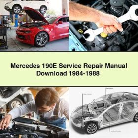 Mercedes 190E Service Repair Manual 1984-1988