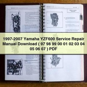1997-2007 Yamaha YZF600 Service Repair Manual ( 97 98 99 00 01 02 03 04 05 06 07 )