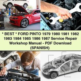 Ford PINTO 1979 1980 1981 1982 1983 1984 1985 1986 1987 Service Repair Workshop Manual-PDF (SPANISH)