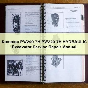 Komatsu PW200-7H PW220-7H HYDRAULIC Excavator Service Repair Manual