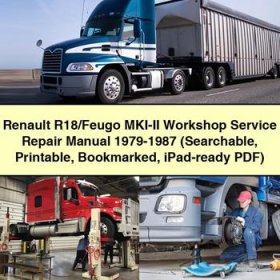 Renault R18/Feugo MKI-II Workshop Service Repair Manual 1979-1987 (Searchable Bookmarked iPad-ready)