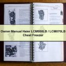 Owner Manual Haier LCM050LB / LCM070LB Chest Freezer PDF Download