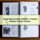 Owner Manual Haier XQG50 11 Clothes Washer & Dryer Combo PDF Download