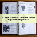 KTM 990 Super Duke 2003-2006 Service Repair Workshop Manual