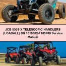 JCB 530S X TELESCOPIC HAndLERS (LOADALL) SN 1016682-1185999 Service Manual PDF Download