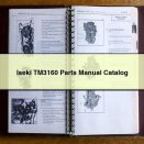 Iseki TM3160 Parts Manual Catalog