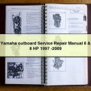 Yamaha outboard Service Repair Manual 6 & 8 HP 1997 -2009