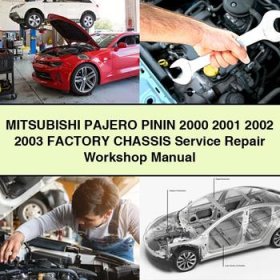 Mitsubushi PAJERO PININ 2000 2001 2002 2003 Factory CHASSIS Service Repair Workshop Manual