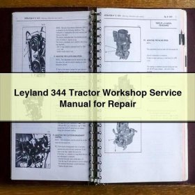Leyland 344 Tractor Workshop Service Manual for Repair