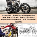 Best Beta Techno 250 Motorcycle 1999 2000 2001 2002 2003 2004 2005 Service Repair Workshop Manual-PDF # SELLING