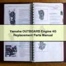 Yamaha OUTBOARD Engine 4G Replacement Parts Manual PDF Download
