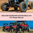 2005-2009 KAWASAKI KAF400 MULE 610 UTV Repair Manual
