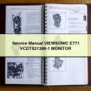 Service Repair Manual VIEWSONIC E771 VCDTS21386-1 MONITOR