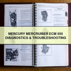 MERCURY MERCRUISER ECM 555 DIAGNOSTICS & TROUBLESHOOTING