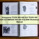 Husqvarna TC250 400 450 510 TE250 400 450 510 SMR250 400 450 510 2006 Workshop Manual