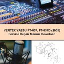 VERTEX YAESU FT-857 FT-857D (2005) Service Repair Manual