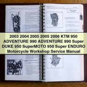 KTM 950 Adventure 990 Adventure 990 Super Duke Motorcycle Service Repair Manual