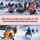2002 Arctic Cat Mountain Cat 800 LE Service/Shop Repair Manual