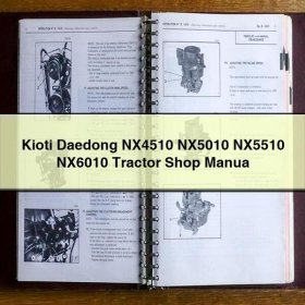 Kioti Daedong NX4510 NX5010 NX5510 NX6010 Tractor Shop Manual