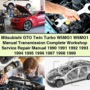 Mitsubishi GTO Twin Turbo W5MG1 W6MG1 Manual Transmission Workshop Service Repair Manual (1990-1999)
