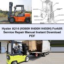 Hyster A214 (H360H H400H H450H) Forklift Service Repair Manual