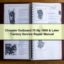 Chrysler Outboard 70 Hp 1969 & Later Factory Service Repair Manual