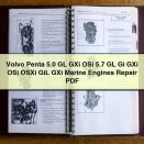 Volvo Penta 5.0 GL GXi OSi 5.7 GL Gi GXi OSi OSXi GiL GXi Marine Engines Repair