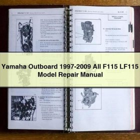 Yamaha Outboard 1997-2009 All F115 LF115 Model Repair Manual