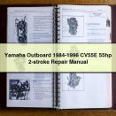 Yamaha Outboard 1984-1996 CV55E 55hp 2-stroke Repair Manual