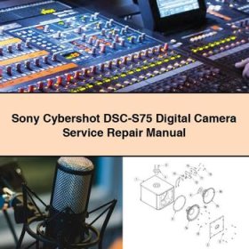 Sony Cybershot DSC-S75 Digital Camera Service Repair Manual