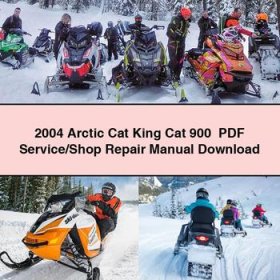 2004 Arctic Cat King Cat 900 Service/Shop Repair Manual