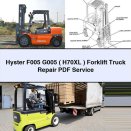 Hyster F005 G005 ( H70XL ) Forklift Truck Repair Service