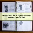 HYSTER B222 (HR45-40) Diesel Counter BALANCED Truck SRM